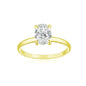 Elisabeth 925 Sterling Silver Engagement Ring - Oval Cut